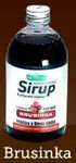 Sirup brusinka